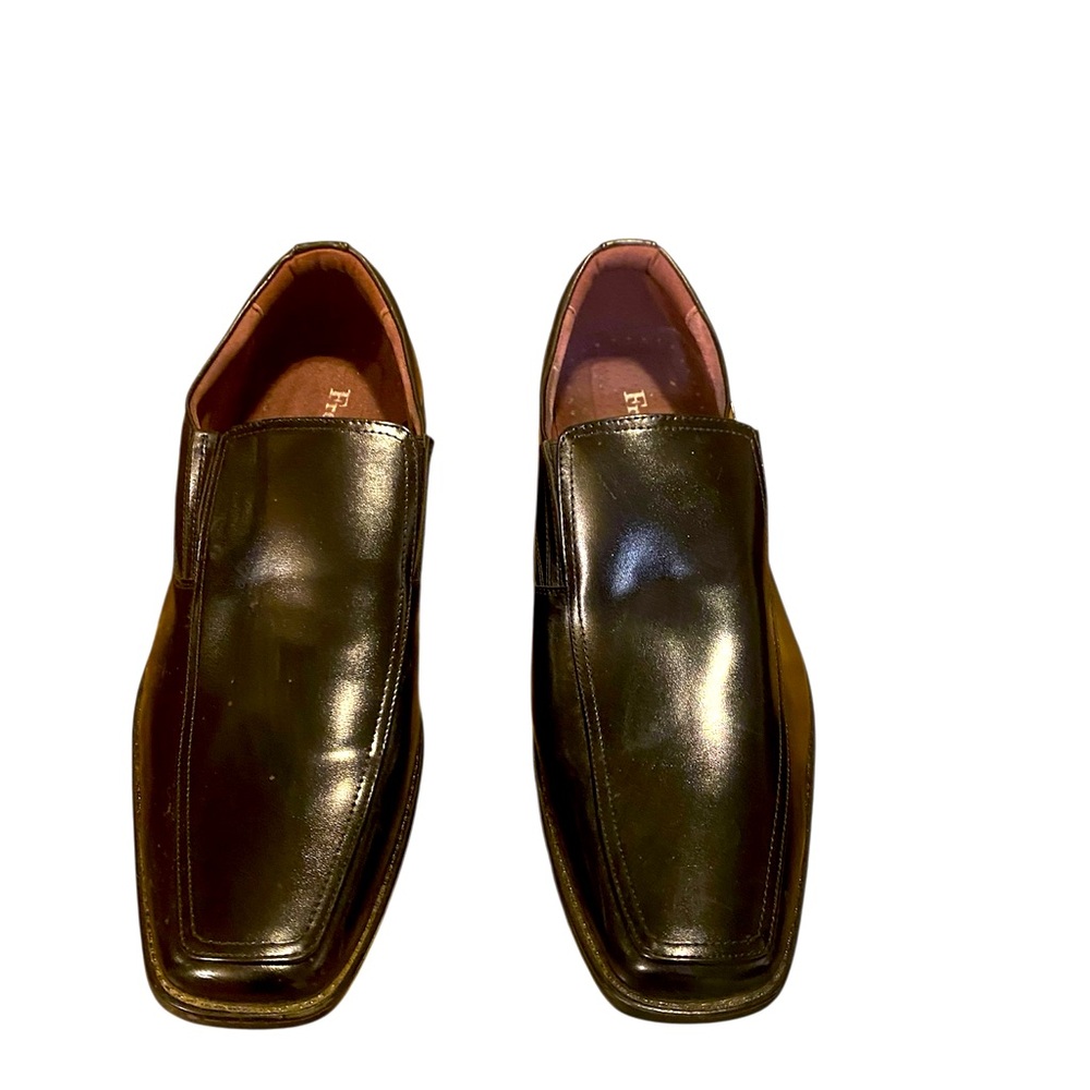 Freeman~ Henson Style
Men's Black Faux Leather 
Slip-On Loafer
Size 10 1/2